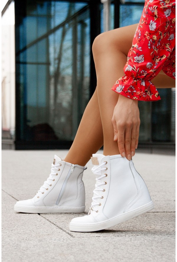 Białe sneakersy Sofia