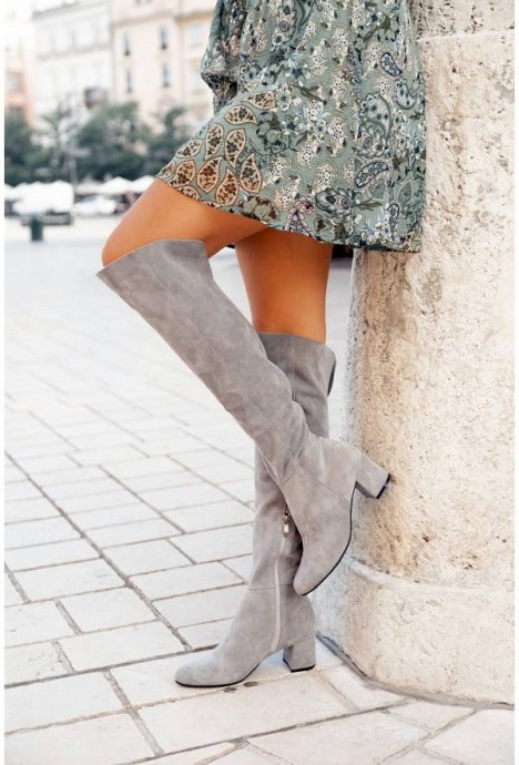 siwe kozaki za kolano