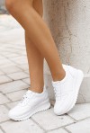 Białe sneakersy Merti