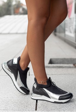 Czarne sneakersy Marien
