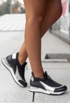 Czarne sneakersy Marien
