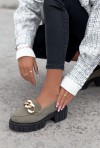 Mokasyny Bonni khaki
