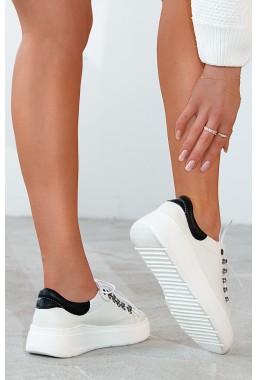 Białe sneakersy Melora