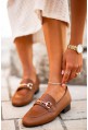 Loafersy Henala brąz jasny