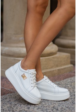 Białe sneakersy Alista