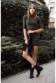 Czarne workery Yvonne